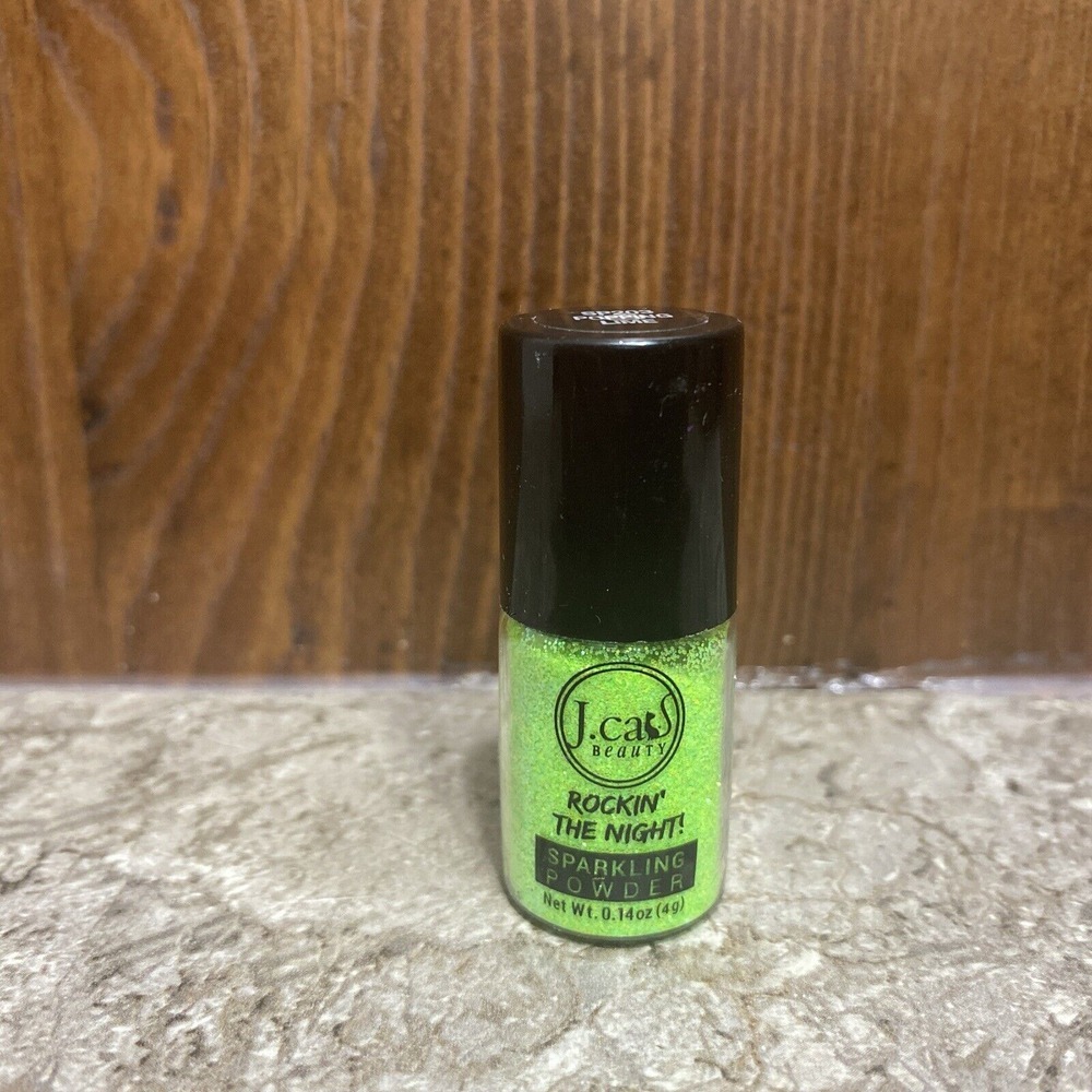 J. Cats Sparkling Powder Jcats Glitter Rockin' The Night SP203 Popping Lime